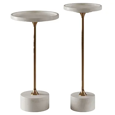Swirling End Table