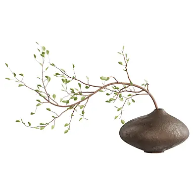 Branch in vase