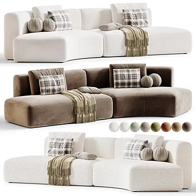 Cosy Curve Modular Sofa by MDF Italia