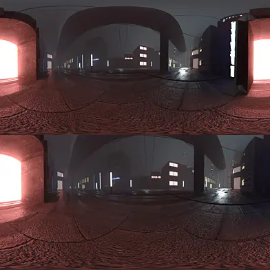 Neon City Night HDRI