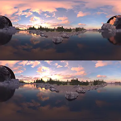 Rocky Shoreline HDRI