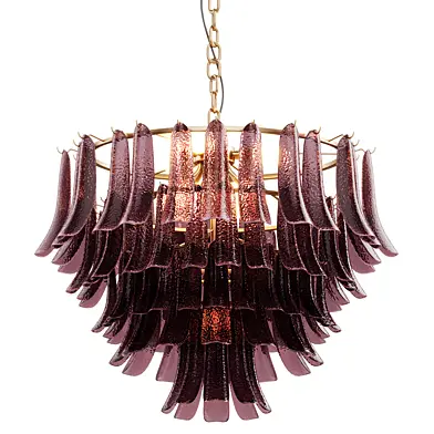 Large modern Italian Murano chandelier