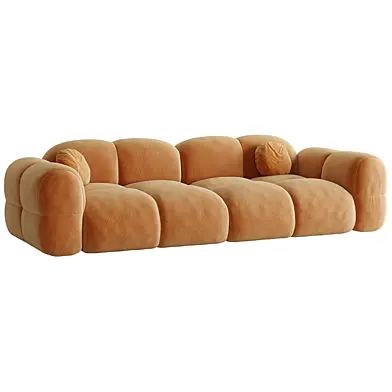Modish Solid Color Scratch-durable Standard Sofa