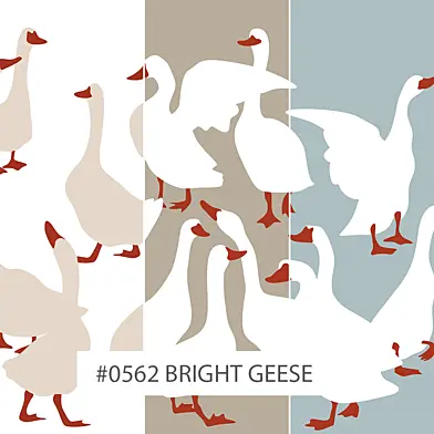 Creativille | Wallpapers | 0562 Bright Geese