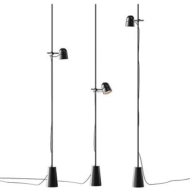 Luceplan Counterbalance Led Adjustable Aluminium Floor Lamp