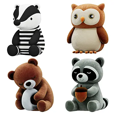 plush toy set 06