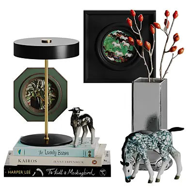 Decoration set 14 Светильник настольный из металла от Laredoute