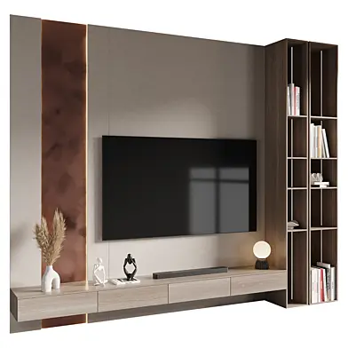 TV Wall set Shelf Wall Panel Decor
