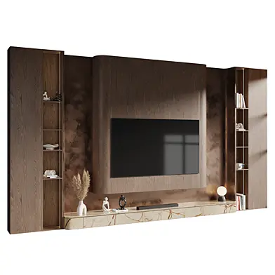 TV Wall set Shelf Wall Panel Decor