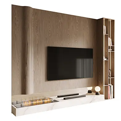 TV Wall set Shelf Wall Panel Decor