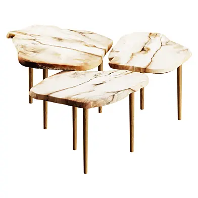 Tellus Set of 3 Coffee Tables