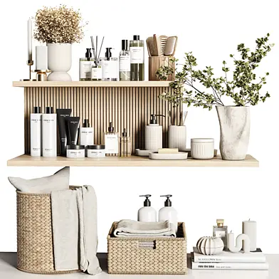 Bathroom accessories set 013