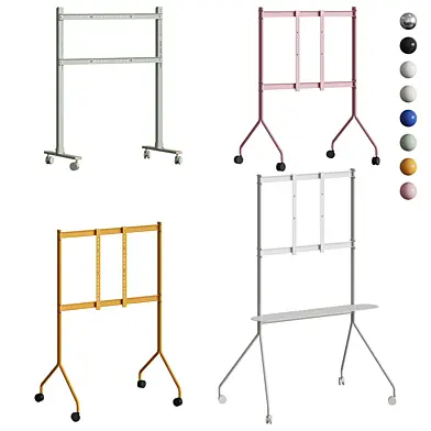 Pedestal TV Stand - Set 2