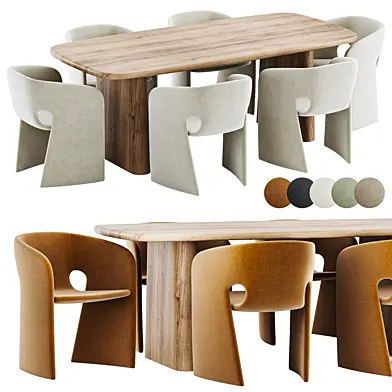 Lauren Dining Table and Vera Dining Chair