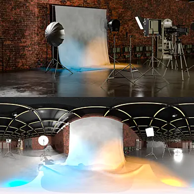 Professional Film Studio Lighting HDRI