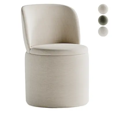 Odette Swivel Chair - Latte