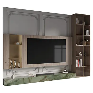 TV Wall set Shelf Wall Panel Decor