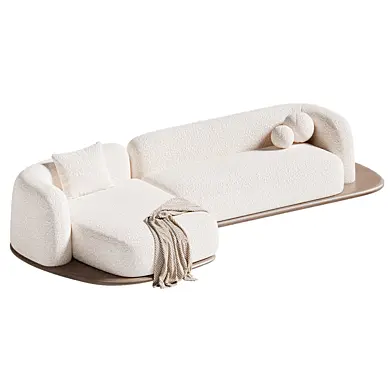 Dune Wood Sofa