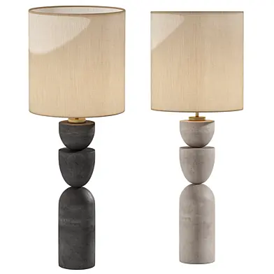 Black Kara Table Lamp