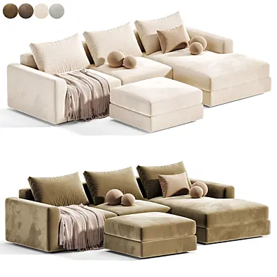 Livingroom cloud sherlock corner sofa bed