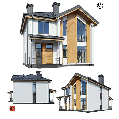 Modern house V148
