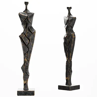 Fractured Elegance Statue
