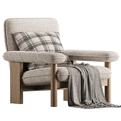 Brasilia Lounge Chair by Menu