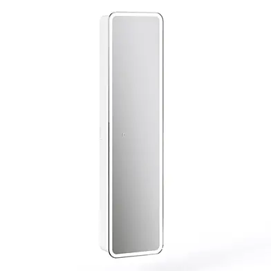 ОМ Пенал зеркальный подвесной Soldi LED 40