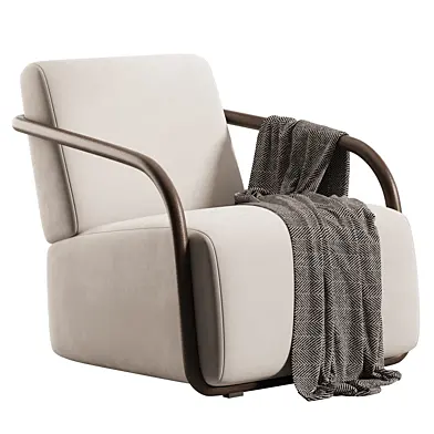 Modish Wood Armchair