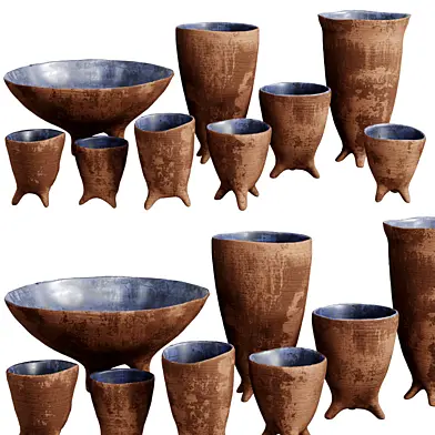 Pottery Handbuilding - Ceramics Decorative pot