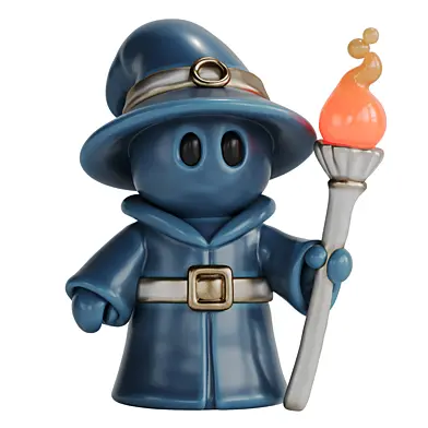 Decorative table lamp magician | Декоративная настольная лампа волшебник