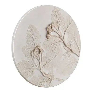 3D Wall Art 029 Botanical Bas Relief 04