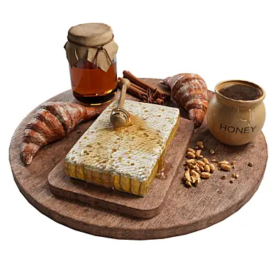 Honey & Croissants Rustic Set