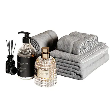 Bathroom accessories set 01