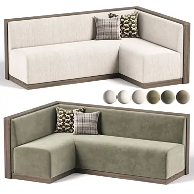 Restaurant Sofa Set 02