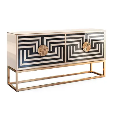 Op Art Credenza