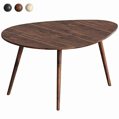 Amoeba 42 Coffee Table Curved by ARTICLE