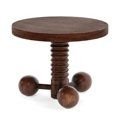 Charles Dudouyt pedestal table 1930