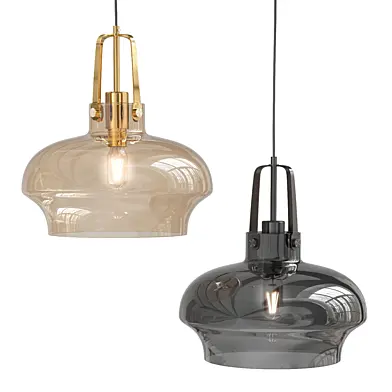Clear Fish Tank Shaped Glass Pendant Light