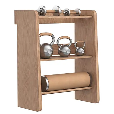 Sports equipment rack