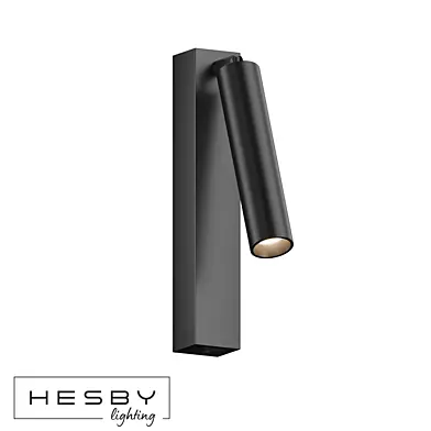 Настенный светодиодный светильник Edge HSBL_0209, чёрный