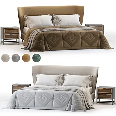 Poliform GENTLEMAN bed