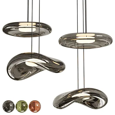 Modern Smooth Glass Pendant Light