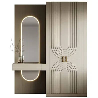 Neoclassical style hallway 22