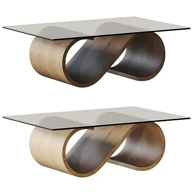 Swirl Coffee Table by Tom Schneider