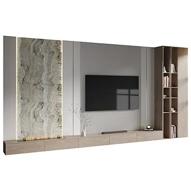 TV Wall set Shelf Wall Panel Decor