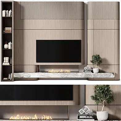 TV wall modern 120