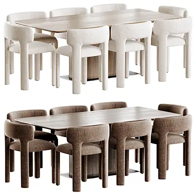 Glide Table and Lucy Chair