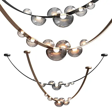 Modern Glass LED Pendant Light