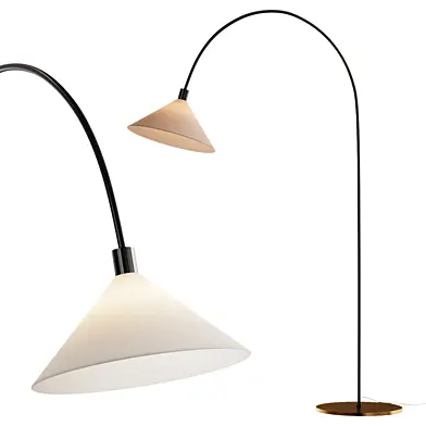 Crate and Barrel Sumner Arc Floor Lamp